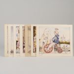 1741 2121 Färglitografier